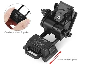 5.76Оз Ночное зрение Очки Шлем Монтированный бинокль NVG L4G24 Металл 2