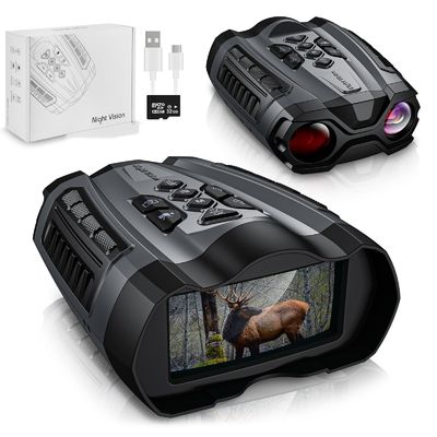 3.7V цифровые перезаряжаемые бинокли ночного видения охота 1080P инфракрасный