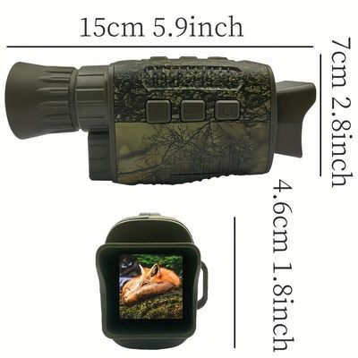 5x8 Ir Vision Optics Ночное видение Бинокль инфракрасный Монокулярный Тепловой 16 Гб Карта