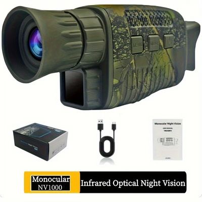 5x8 Ir Vision Optics Ночное видение Бинокль инфракрасный Монокулярный Тепловой 16 Гб Карта