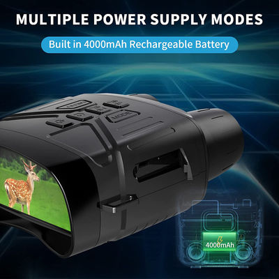 155x120x60мм IR Nv4000 4k HD Ночное видение Бинокулярные очки Встроены в 4000mAh батареи
