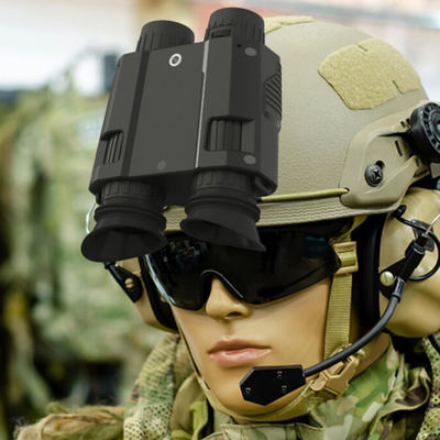 Инфракрасное IR бинокль ночного видения 850nm 8X цифровой HD голова для шлема