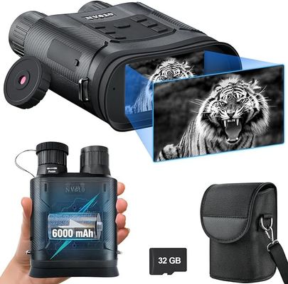 Ночное зрение Бинокль ИР 1.5m-400m 1080P 850NM LED 256GB Днем Ночью