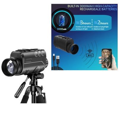 34мм объектив 1080p Бинокулярное инфракрасное устройство ночного видения 5x256GB