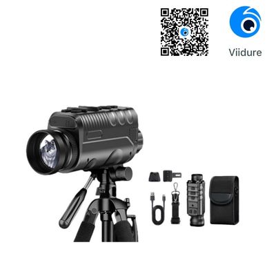 6X цифровое увеличение Ночное зрение Очки для ночного зрения 1080P Видео разрешение 256 ГБ Хранилищные носители