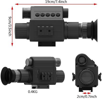 M5 Digital 1080P Day &amp; Night Vision Rifle Scope Hunting Monocular Camera с инфракрасным диапазоном 850 или 940 нм (M5-50-IR940-GP)