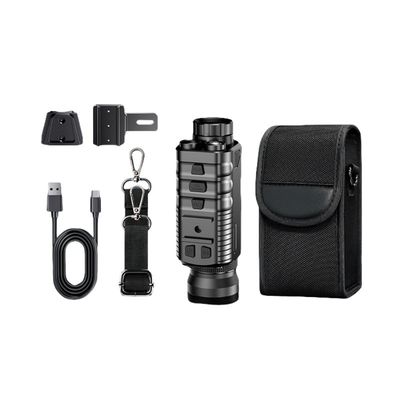 NVG07S Инфракрасные очки ночного видения с оптическим увеличением 5X 0.005lux Минимальное освещение и 31 мм IR LED